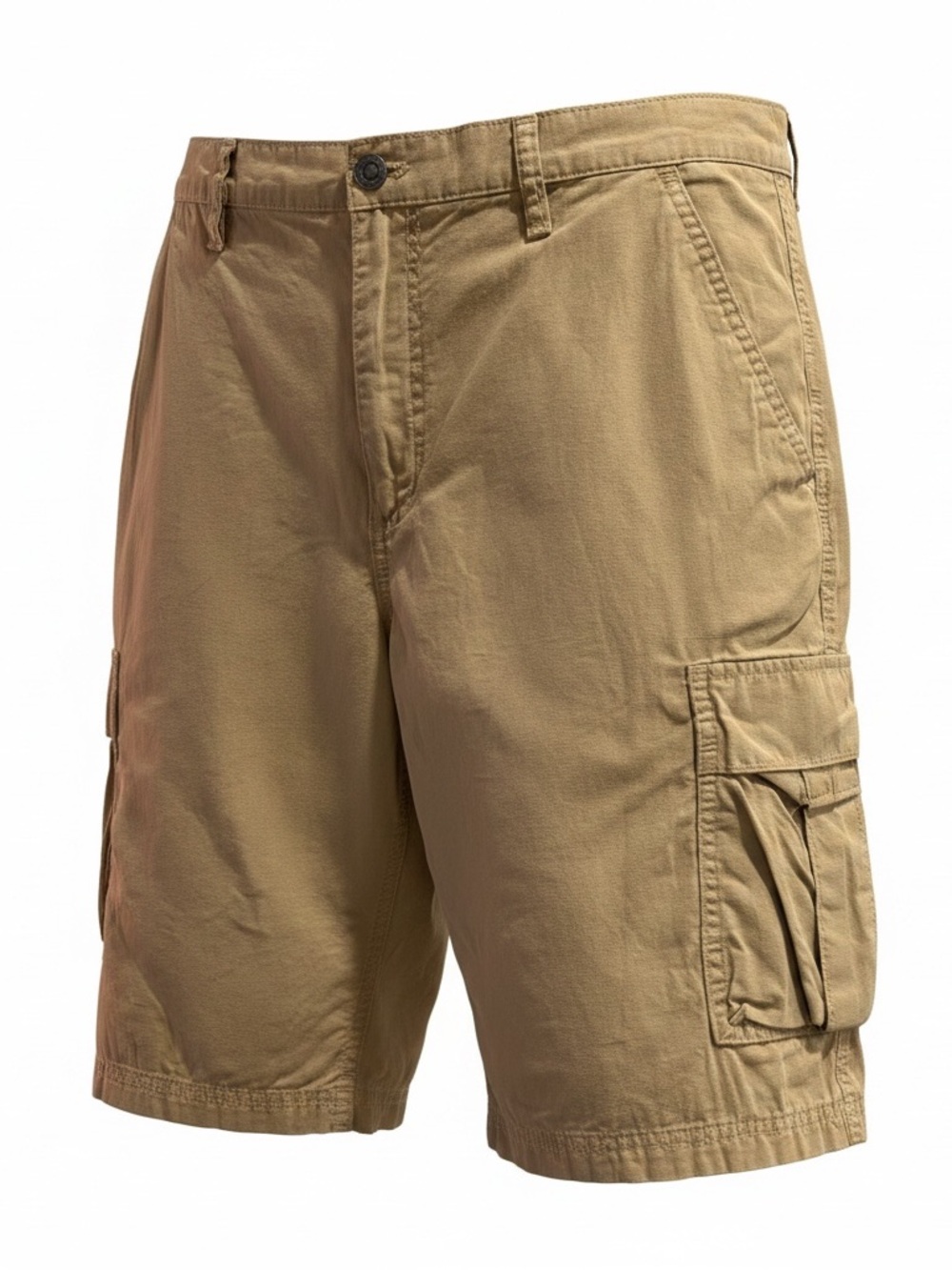 Calvin Klein Jeans Khaki Cargo Shorts. Men’s. Side pockets. Hike walk tactical.